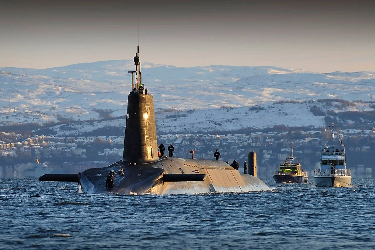 Атомная подводная лодка типа «Вэнгард». Фото © Wikipedia / CPOA(Phot) Tam McDonald - Defence Imagery