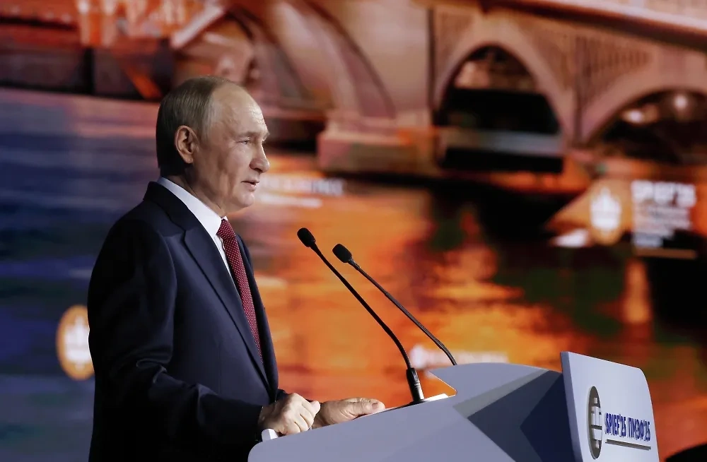 Владимир Путин назвал потери вэсэушников катастрофическими. Фото © РИА «Новости» / Вячеслав Прокофьев