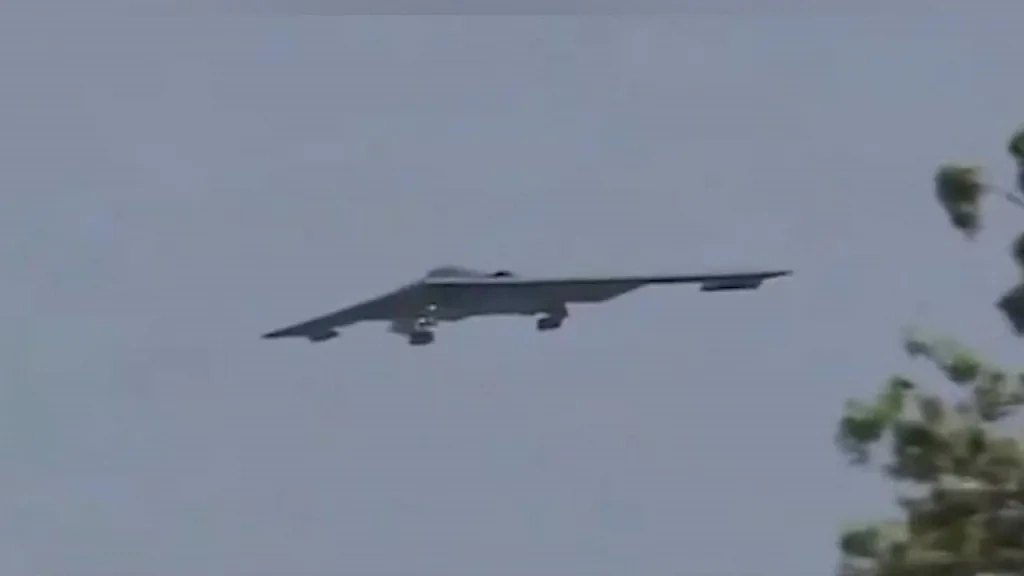Бомбардировщик B-2, задействованный в атаке на Иран. Обложка © truthsocial.com / realDonaldTrump