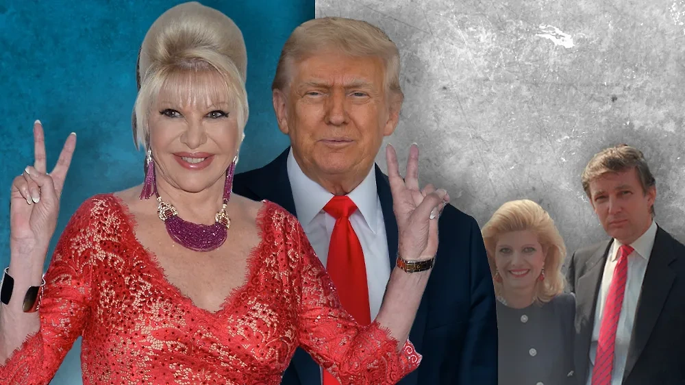 Ивана Трамп — одна из самых ярких звёзд конца XX и начала XXI века. С 2016-го по 2021 год она была первой леди США. Обложка © ТАСС / АР, ZUMA / SMG, © Shutterstock / FOTODOM / Joey Sussman
