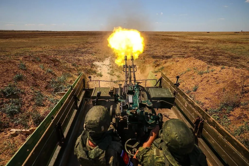 Армия России уничтожает позиции ВСУ в Запорожской области. Обложка © ТАСС / Алексей Коновалов