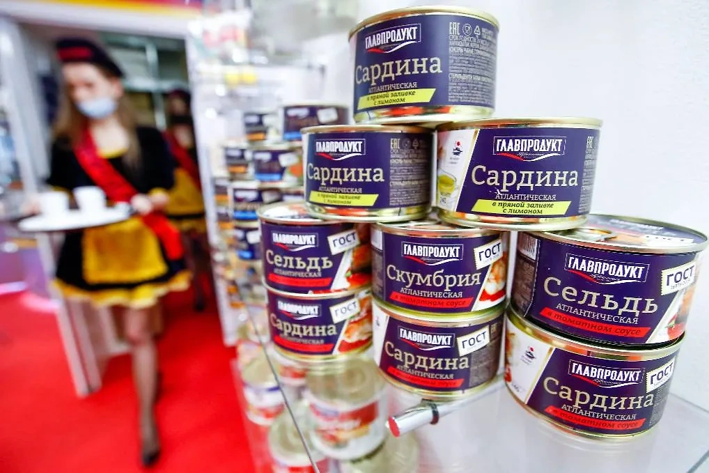 Продукция компании «Главпродукт». Фото © ТАСС / Артём Геодакян