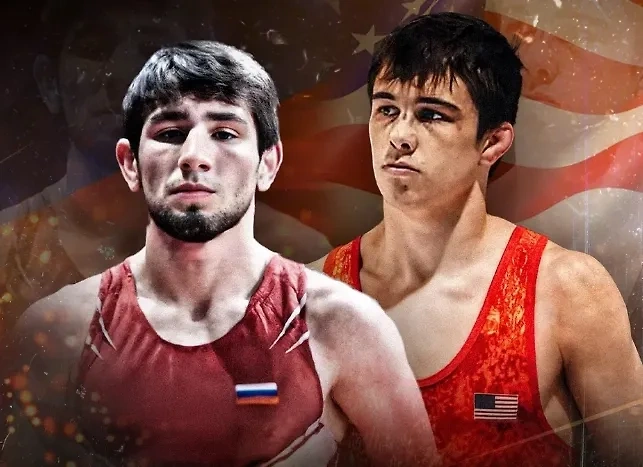 Сборная России по вольной борьбе выиграла у команды США. Обложка © VK / PWL | Professional Wrestling League