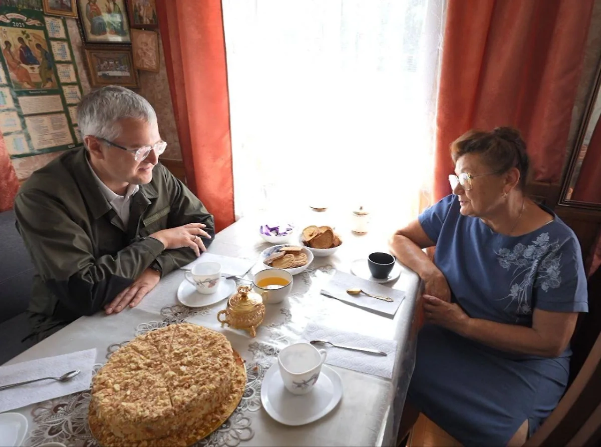 Владимир Солодов и Мария Орлова. Фото © Telegram / Солодов. Камчатка