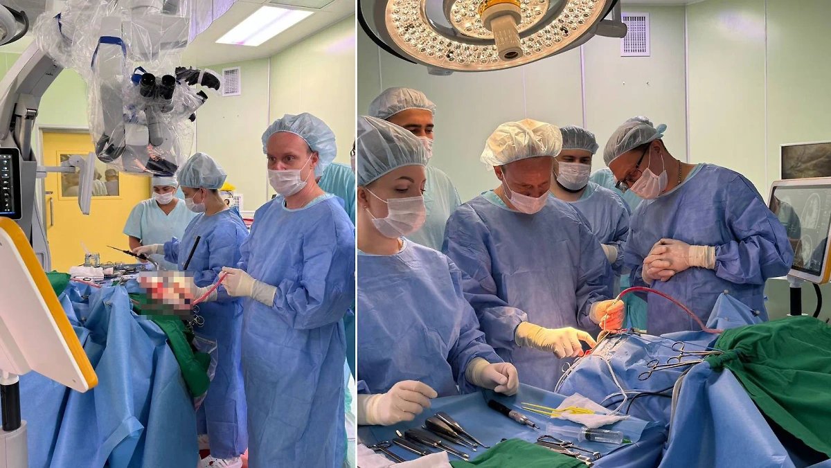 Операция на мозге пациентки с эпилепсией дала больным надежду на новую жизнь. Фото © Андрей Зуев / НМХЦ им Н.И. Пирогова
