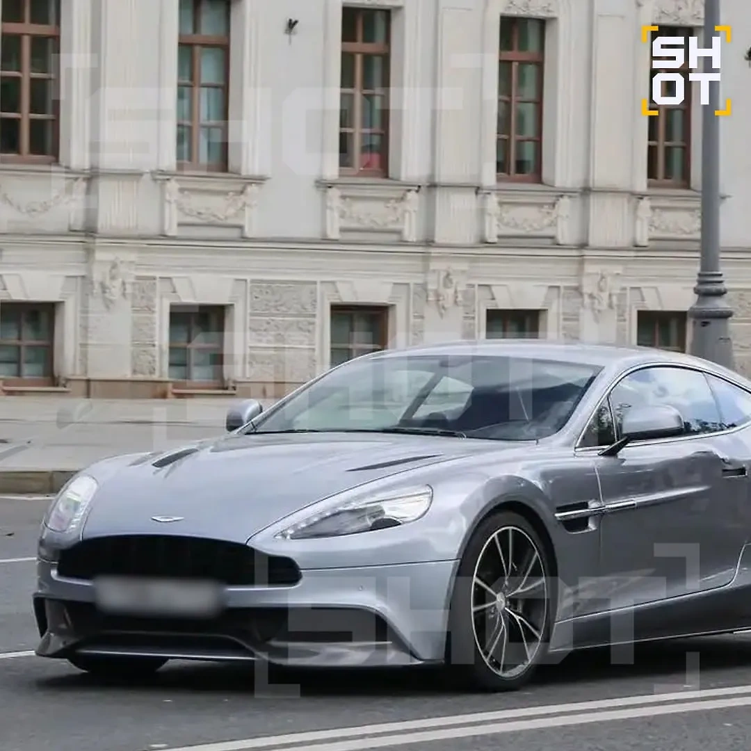 Предполагаемо, Aston Martin бизнесмена Сергея Белюскина. Фото © SHOT