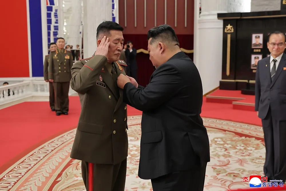 Награждение участников освобождения Курской области. Фото © ЦТАК 