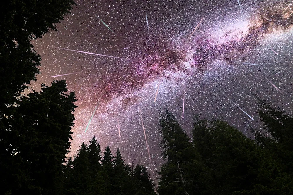 Персеиды 2025 начинаются в августе, ближе к середине. Фото © Shutterstock / FOTODOM / Belish