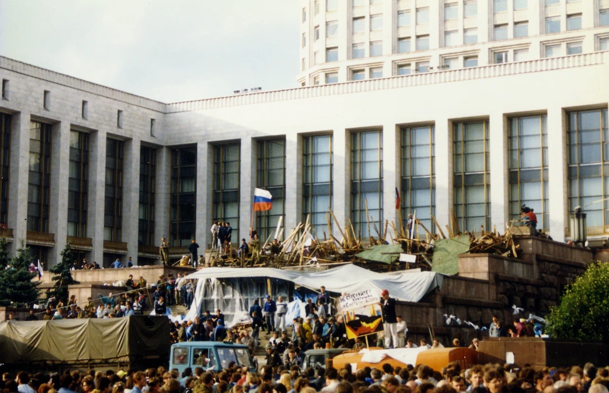 ГКЧП, путч, «Лебединое озеро», первые танки в Москве — 1991 год прошёл, мягко скажем, нескучно. Фото © Wikipedia / David Broad
