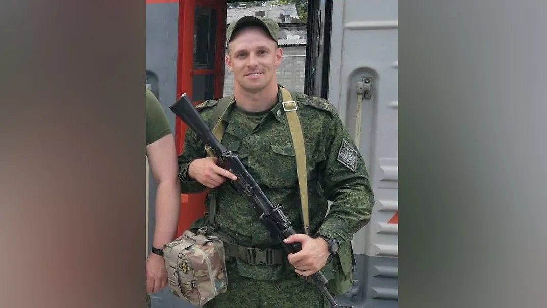 Майор Юрий Смолкотин. Фото © «Месть доброй воли»