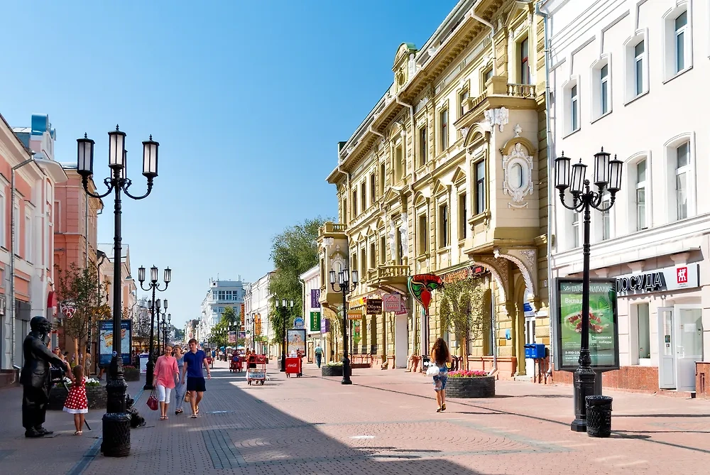 Нижний Новгород — новый любимец москвичей. Это прекрасный русский город с богатой историей и канаткой. Фото © Shutterstock / FOTODOM / Gubin Yury