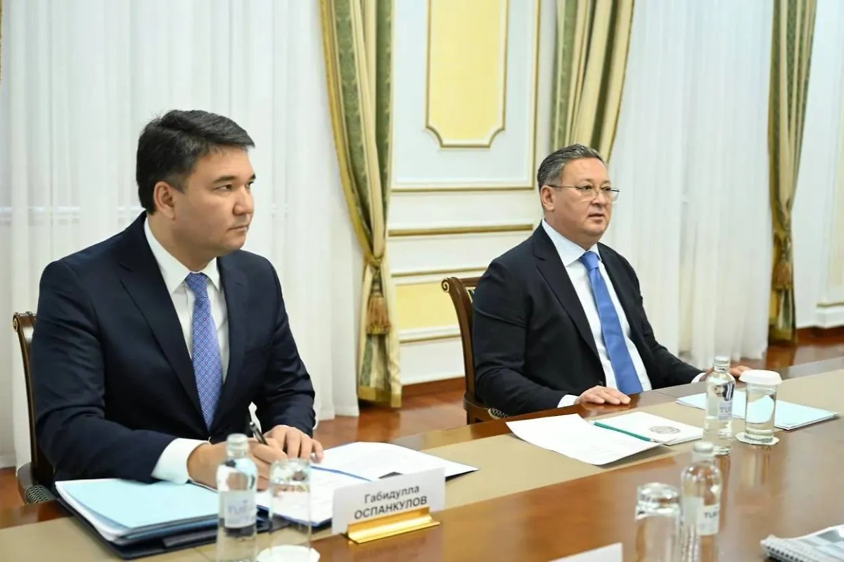 Министр Мурат Нуртлеу. Фото © МИД Казахстана