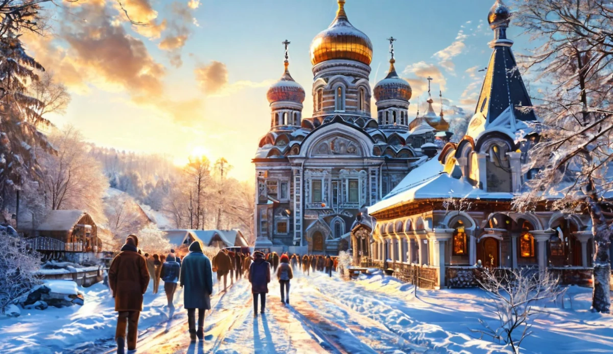 Солнце в Крещенский сочельник — значит, лето будет жарким. Фото&nbsp;©&nbsp;«Шедеврум»