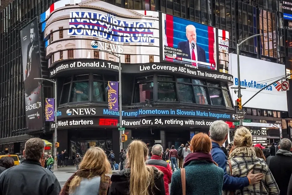 Дональд Трамп стал 47-м президентом США. Фото © Shutterstock / FOTODOM / Andrew F. Kazmierski