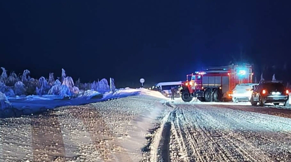 Последствия ДТП в Пермском крае. Обложка © VK / Ульяна Бажанова / Properm.ru