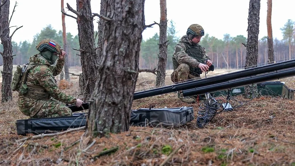 Российские военные в зоне проведения СВО. Фото © ТАСС / Алексей Коновалов