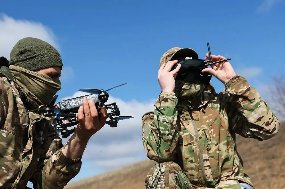 О дроне-камикадзе «Алёша» военные отзывались с особенной теплотой. Фото © ТАСС / Дмитрий Ягодкин