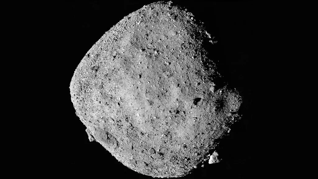 Снимок астероида Бенну. Обложка © Wikipedia.org / NASA /Goddard/University of Arizona