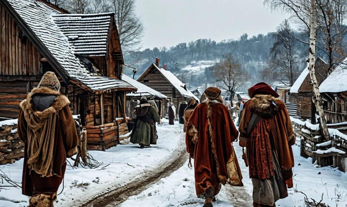 Наши предки были не в ладах с обманчивой натурой февраля. Фото © «Шедеврум»