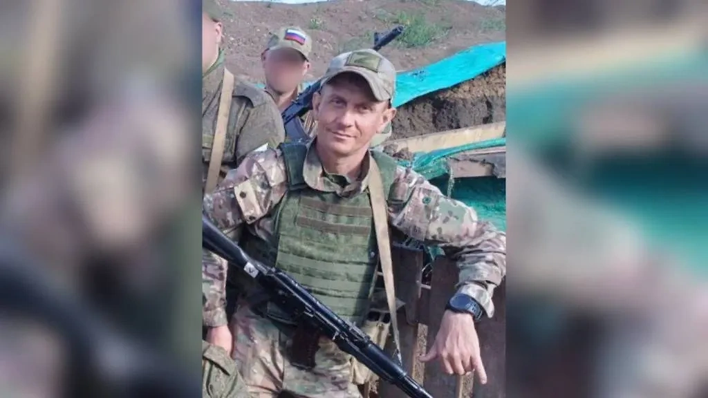 Российский доброволец Вадим Тумасов. Обложка © Telegram / УрФО_ИНФО