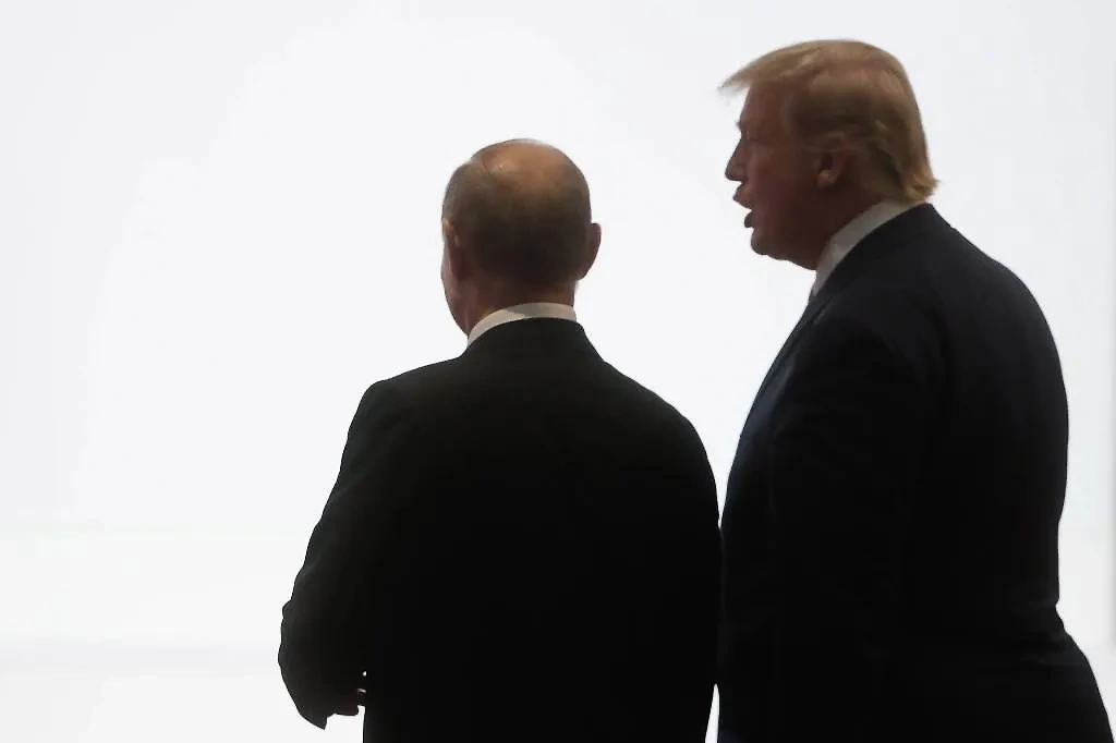 Владимир Путин и Дональд Трамп. Обложка © ТАСС / Михаил Метцель