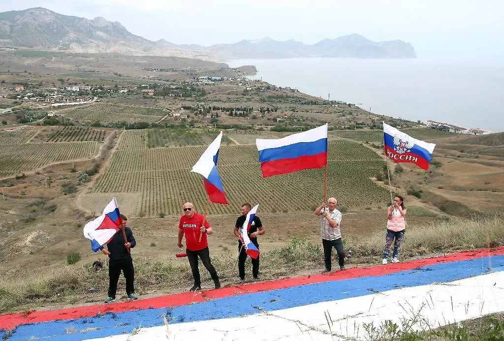 В марте 2014 года Крым вернулся в состав России. Фото © ТАСС / Сергей Мальгавко