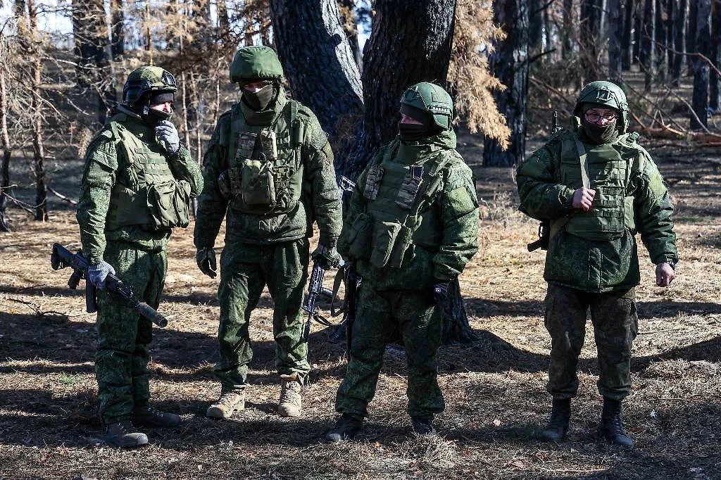 Российские военные в зоне СВО. Фото © ТАСС / Алексей Коновалов