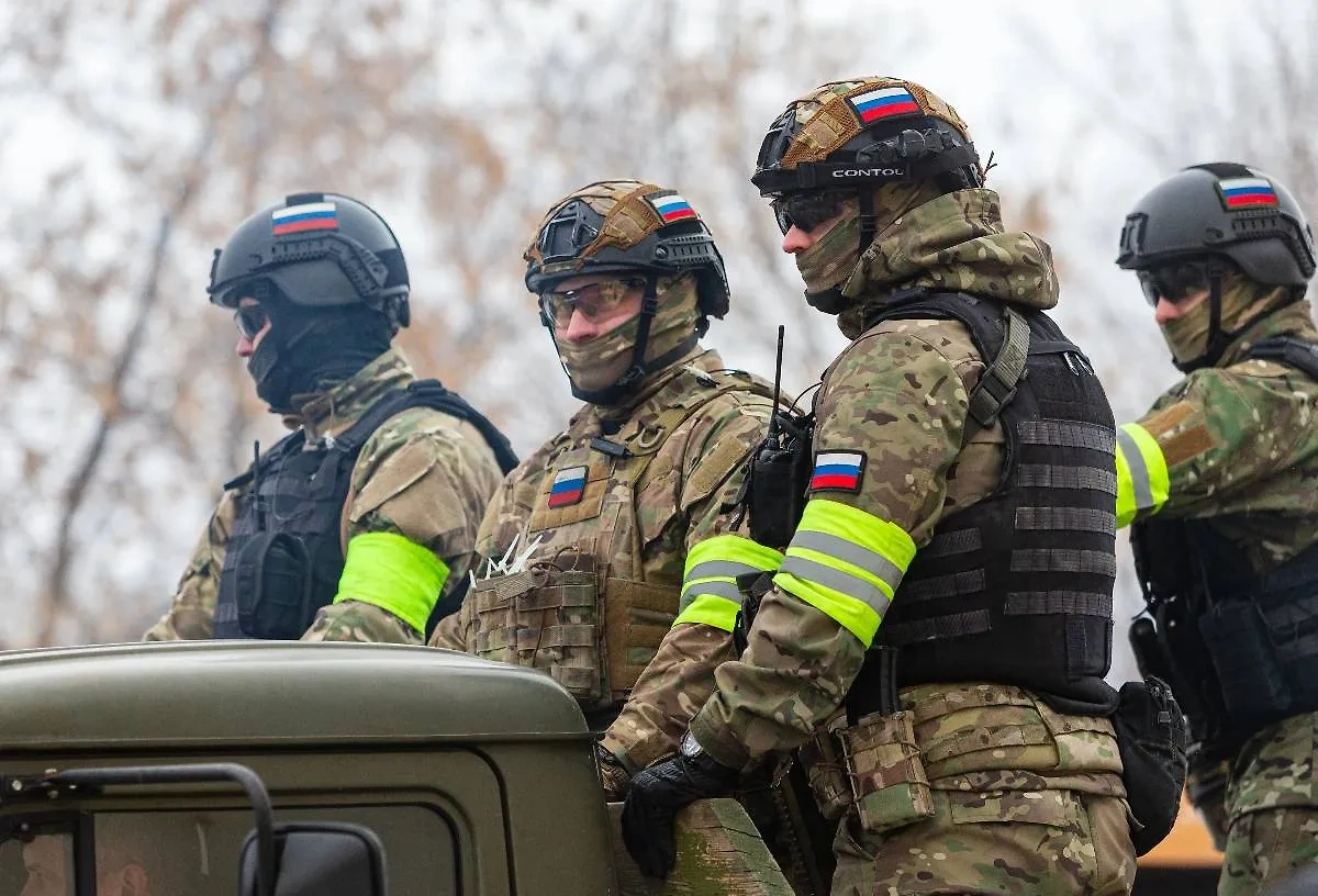 Российские военные в зоне СВО. Фото © Shutterstock / FOTODOM / Dmitriy Kandinskiy