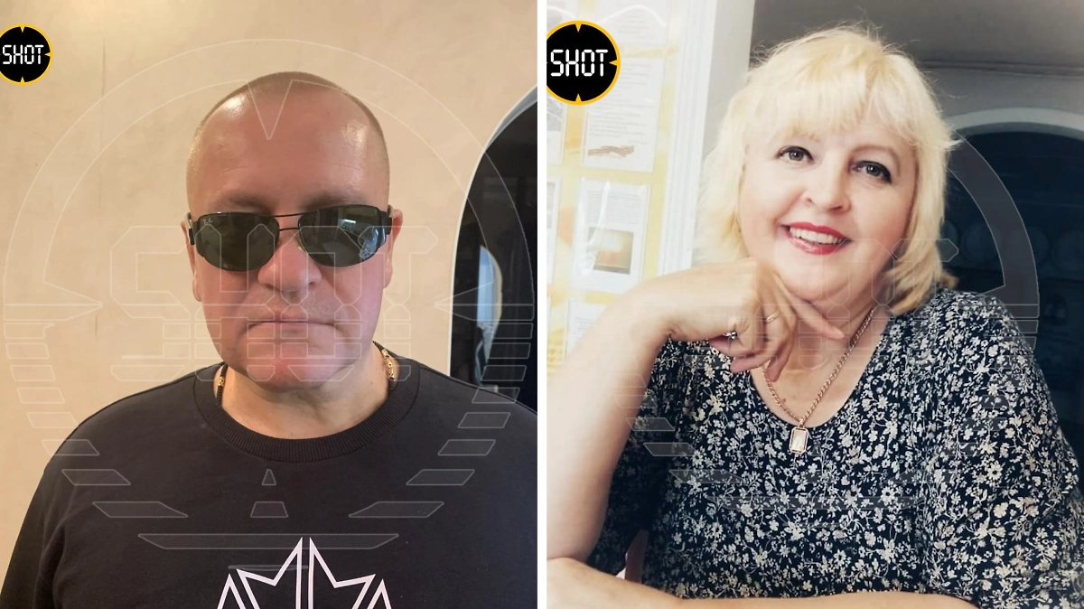 Отец устроившей стрельбу девочки Дмитрий А. и заместитель директора гимназии Лариса Католикова. Обложка © Telegram / SHOT