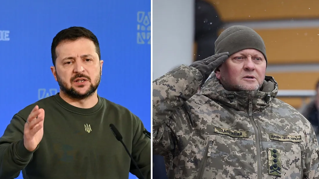 Владимир Зеленский, Валерий Залужный. Обложка © Getty Images / Laurent Van der Stockt for Le Monde, ТАСС / ZUMA