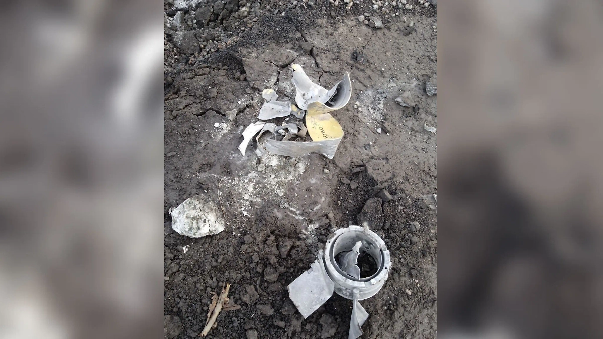 Место обстрела в посёлке Новая Маячка Херсонской области. Обложка © Telegram / Владимир Сальдо