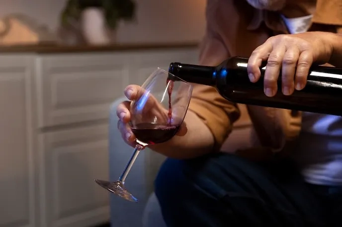 Алкоголь наносит меньший вред здоровью, если пить часто, но понемногу. Обложка © freepik