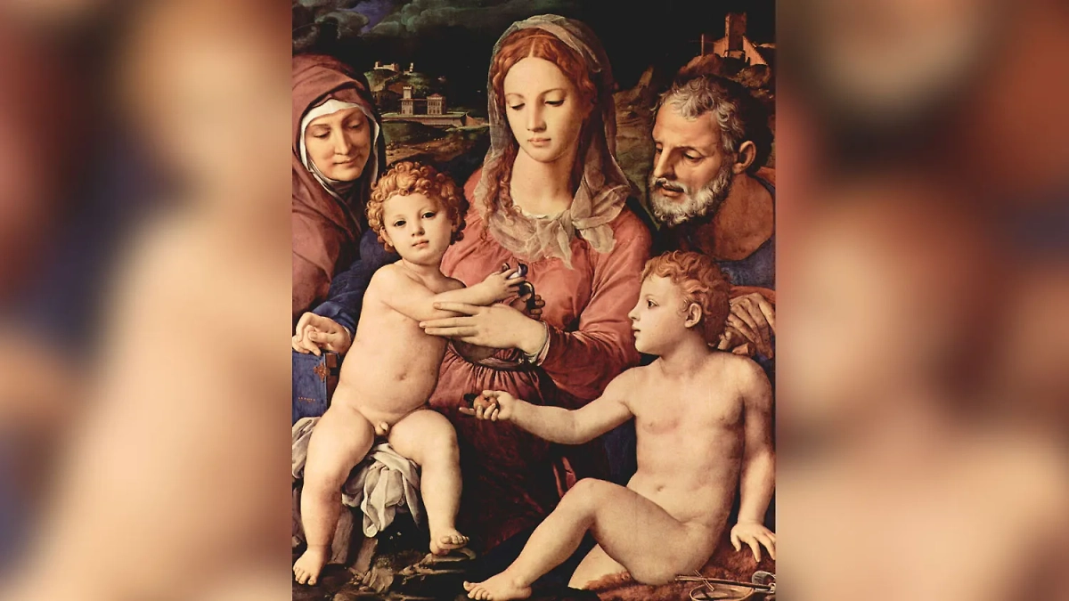 31 декабря отмечается День Святого семейства. Фото © Wikipedia / Святое семейство со св. Анной и Иоанном Крестителем