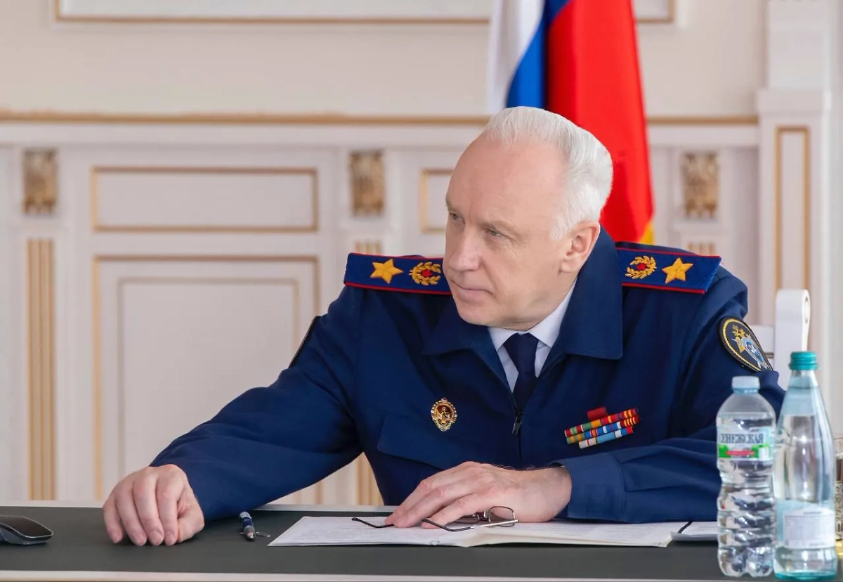 Глава СК РФ Александр Бастрыкин. Обложка © Telegram / Следком