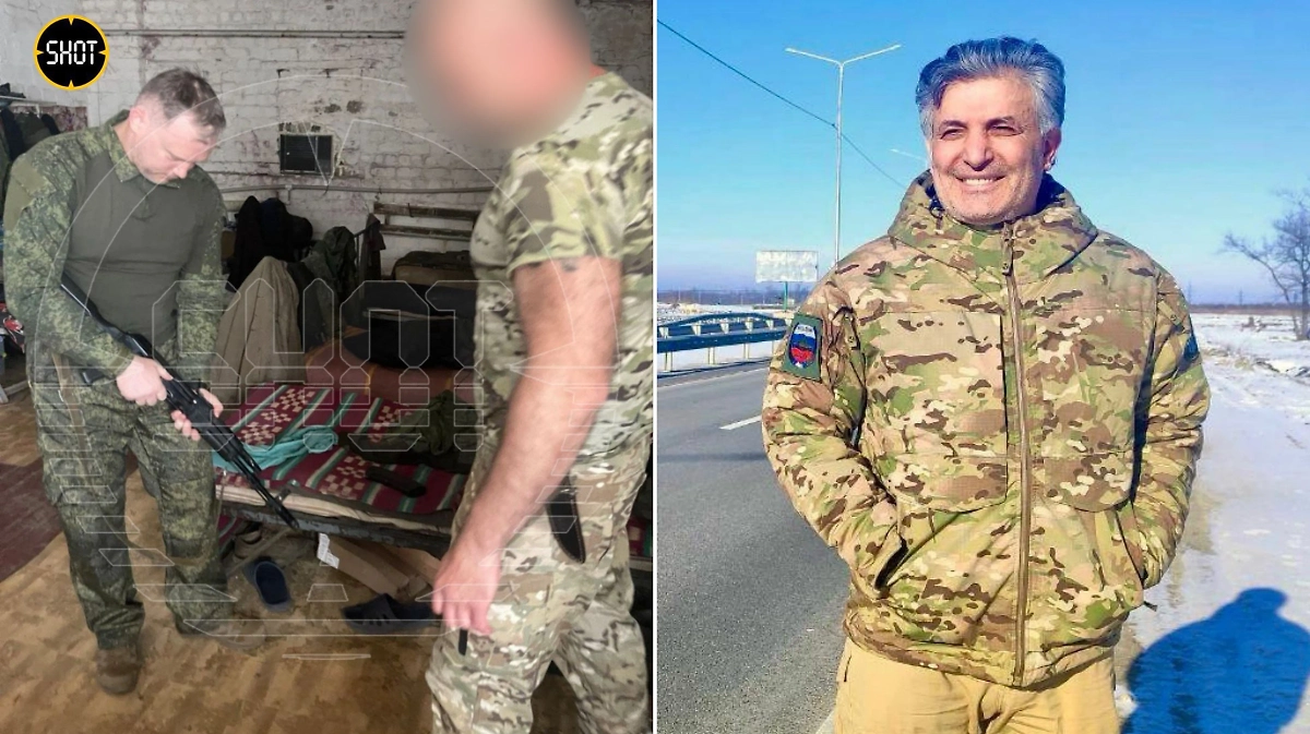 Алексей Блиновский в зоне СВО / Эльман Пашаев. Обложка © Telegram SHOT / Эльман Пашаев