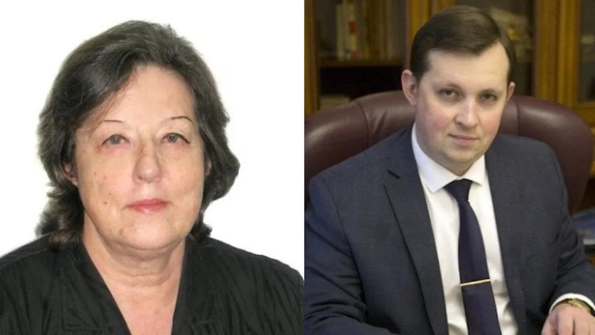 Профессор Татьяна Красникова и ректор Гнесинки Александр Рыжинский, от имени которого её развели мошенники. Фото © gnesin-academy.ru / gnesin-academy.ru