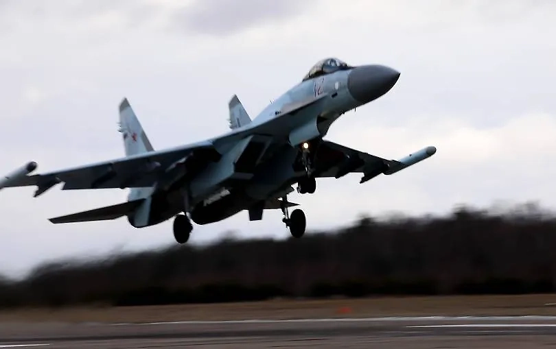 Истребитель Су-35. Фото © ТАСС / Минобороны РФ