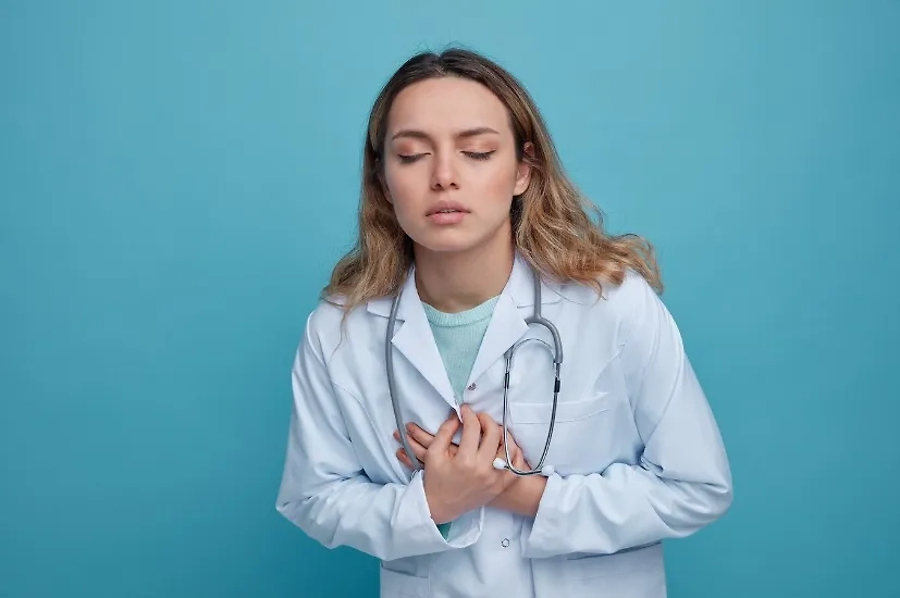 Боль от уха до пупка означает проблемы с сердцем. Фото © Freepik / msgrowth