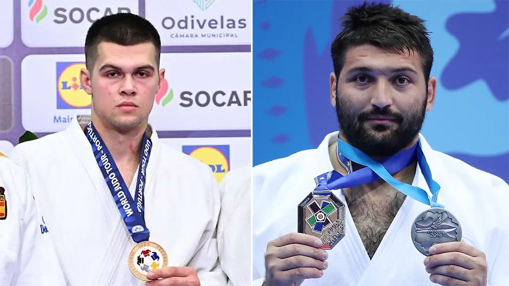 Матвей Каниковский и Инал Тасоев. Коллаж © ijf.org, © ТАСС / Наталия Федосенко