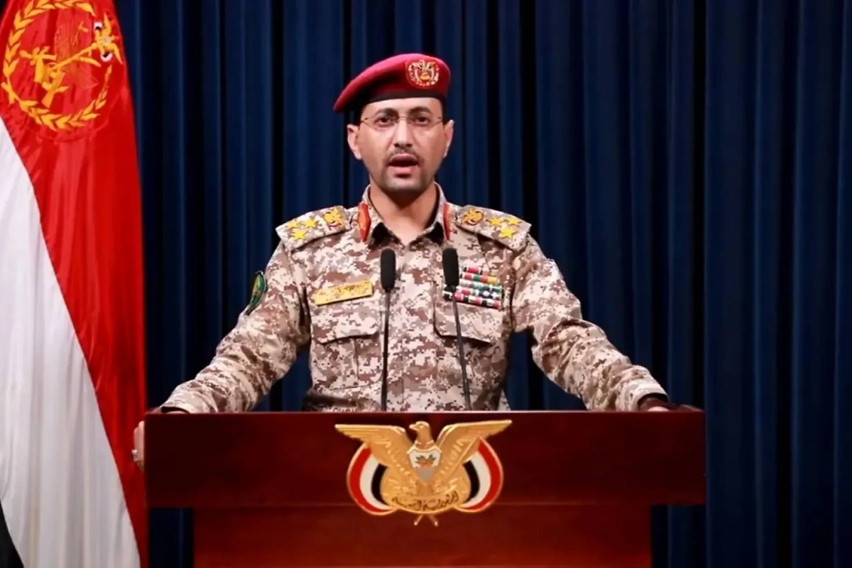 Военный представитель хуситов Яхья Сариа. Обложка © X / الإعلام الحربي اليمني