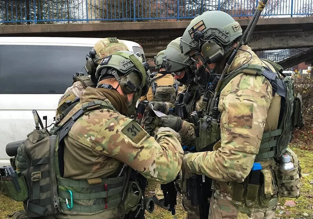 Егерский полк "Утти" (Utin Jääkärirykmentti, UTJR, Special Jaegers). Фото © Telegram / Эффект наблюдателя The obZerver effect