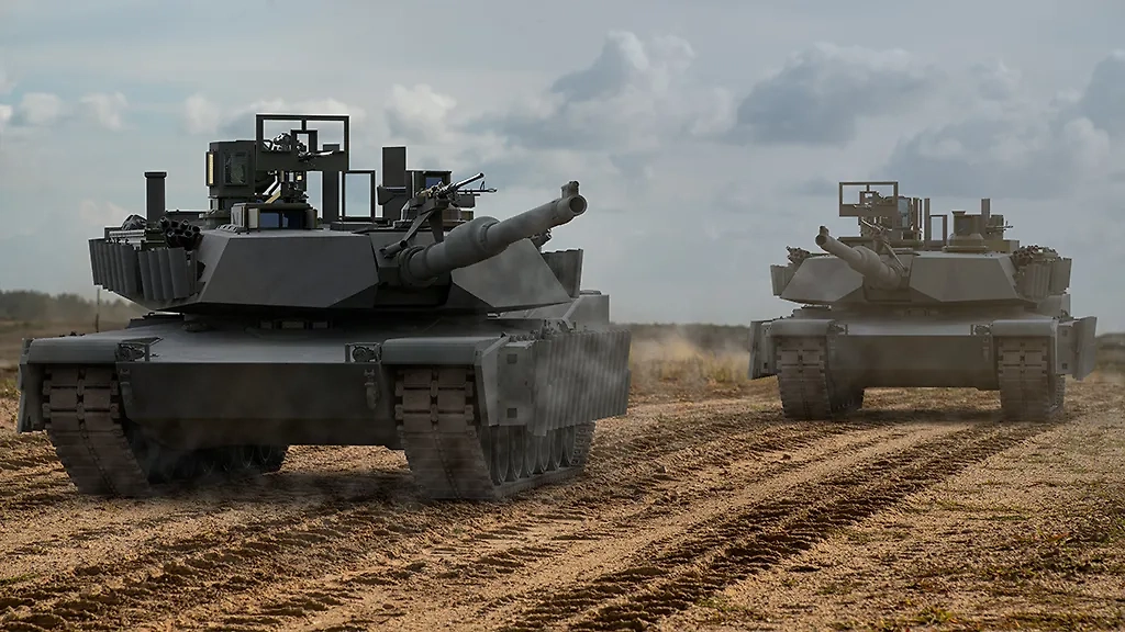 Танки Abrams. Обложка © Shutterstock / FOTODOM