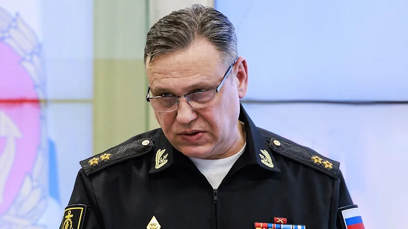 Командующий Черноморским флотом Сергей Пинчук. Обложка © ТАСС / Вадим Савицкий