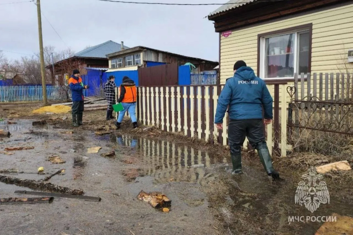Обстановка в Звериноголовском округе Курганской области. Обложка © t.me / МЧС Курганской области