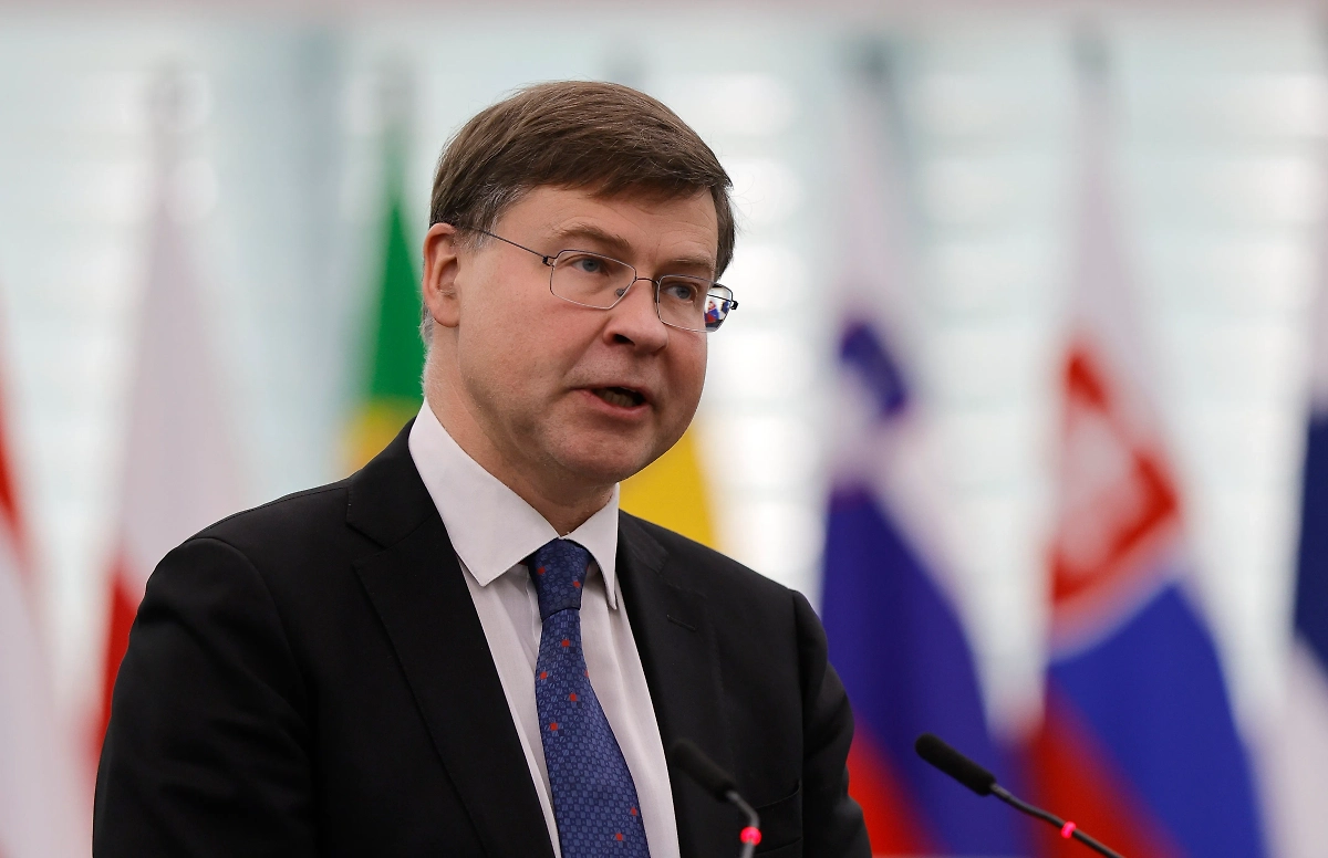 Вице-председатель Еврокомиссии Валдис Домбровскис. Обложка © ТАСС/ ЕРА / RONALD WITTEK