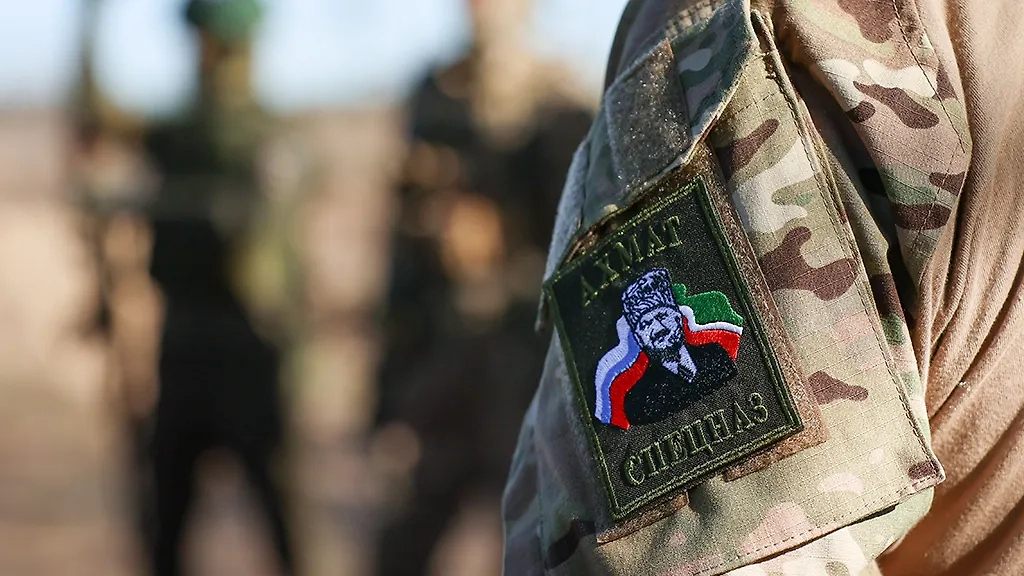 Бойцы спецназа "Ахмат". Обложка © ТАСС / Александр Река