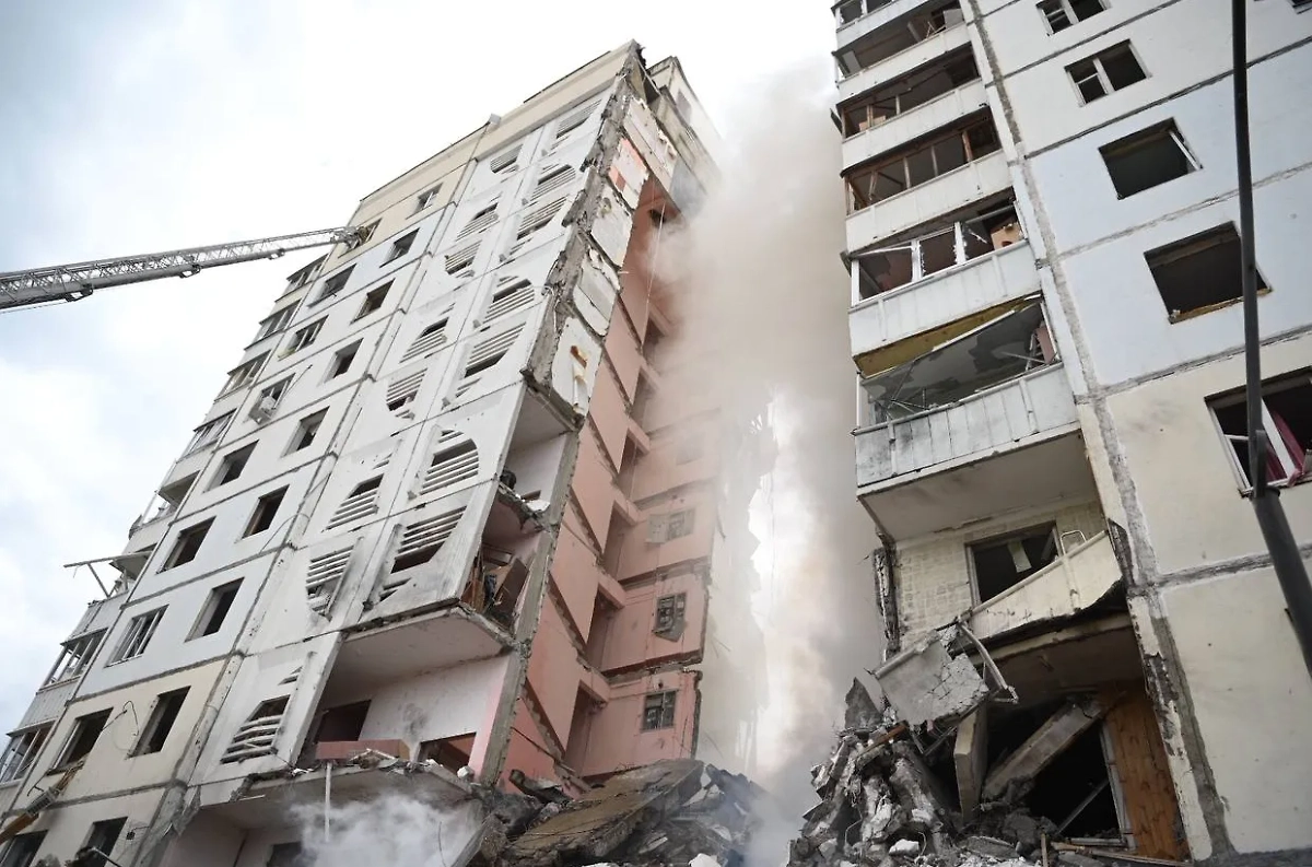 Дом в Белгороде после обстрела ВСУ. Обложка © Telegram / Настоящий Гладков