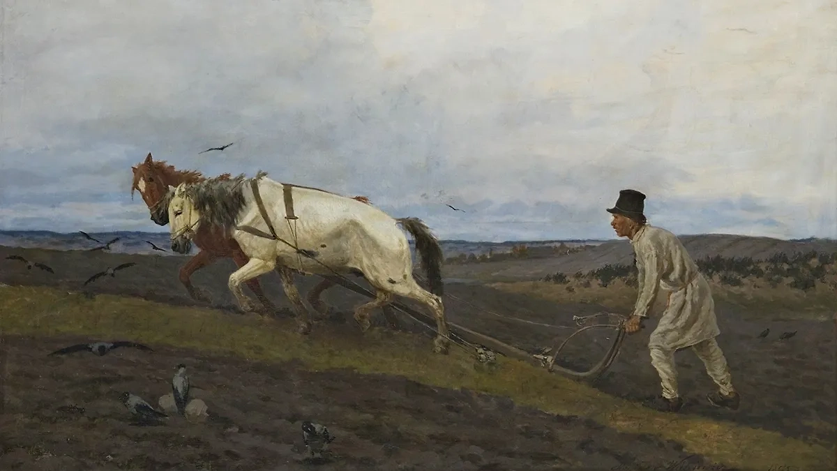 На Руси 14 мая предназначалось для пахоты и посева. Картина Станислава Виткевича "Пахота". Фото © Wikipedia