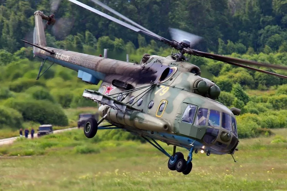 Вертолёт Ми-8. Фото © Wikipedia