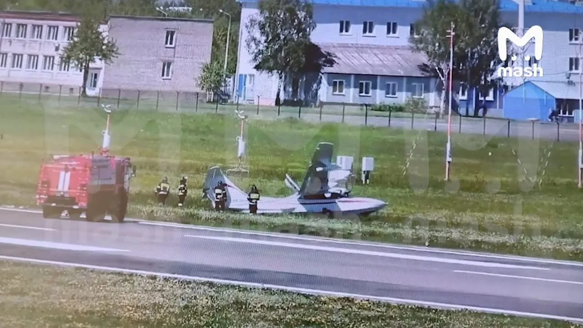 Частный самолёт-амфибия Л-145. Фото © Telegram / Mash